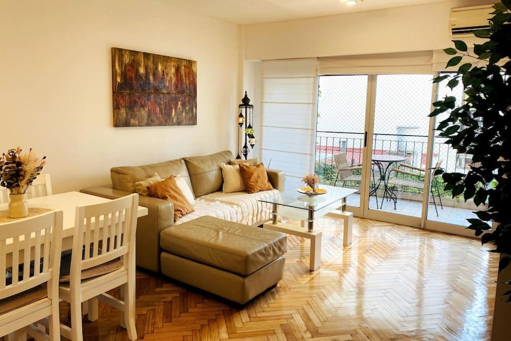 Luminoso Dpto 4 En Palermo Balcon Lavarropas Hydro 200mts Av Santa Fe Appartamento
